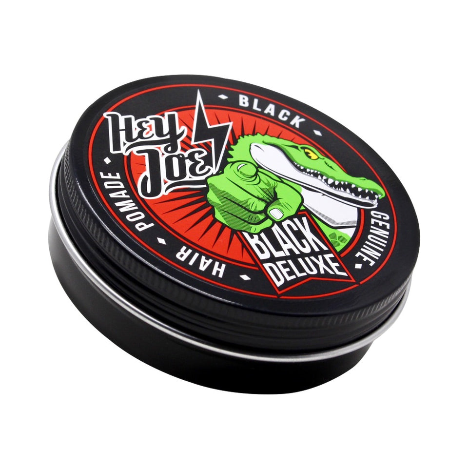 HEY JOE! GENUINE HAIR POMADE BLACK DELUXE | POMADA PARA EL CABELLO