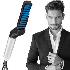 PLANCHA DE PELO PARA HOMBRES - PEINE Y BARBA